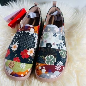 NWT UIN Hana Women Soft Art Travel Shoes/US6.5